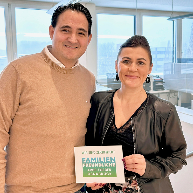 Es ist offiziell: SanderStrothmann ist „Familienfreundlicher Arbeitgeber“