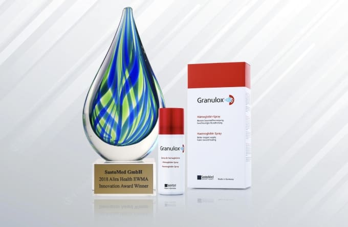 Granulox® wins the 2018 Innovation Award at the EWMA (European Wound Management Association).